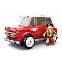 Sluban Model Bricks Red Car 153pcs