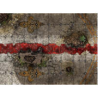 Skirmish Mats 22 x 30" Crumbling Courtyard Battle Mat