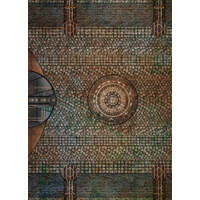 Skirmish Mats 22 x 30" Steampunk Skyport (A) Battle Mat