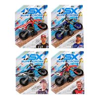 Supercross 1/10 Diecast Motorcycle (Assorted)