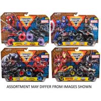 Monster Jam 1/64 Diecast Marvel 2-Pack (Assorted)