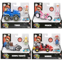Super Mario Movie 2.5in Figure with Kart (Assorted)