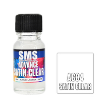 Scale Modellers Supply Advance Satin Clear 10ml Acrylic Paint