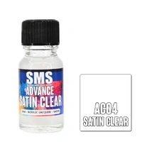 Scale Modellers Supply Advance Satin Clear 10ml Acrylic Paint