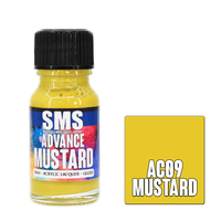 Scale Modellers Supply Advance Mustard 10ml Acrylic Paint