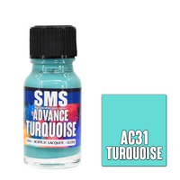 Scale Modellers Supply Advance Turquoise 10ml Acrylic Paint