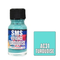 Scale Modellers Supply Advance Turquoise 10ml Acrylic Paint