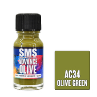 Scale Modellers Supply Advance Olive 10ml Acrylic Paint