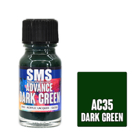 Scale Modellers Supply Advance Dark Green 10ml Acrylic Paint