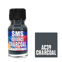 Scale Modellers Supply Advance Charcoal 10ml Acrylic Paint
