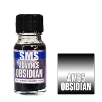 Scale Modellers Supply Advance Metallic Obsidian 10ml Acrylic Paint