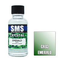 Scale Modellers Supply Crystal Emerald (Green) 30ml CR03 Lacquer Paint