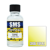 Scale Modellers Supply Crystal Topaz (Yellow / Gold) 30ml CR05 Lacquer Paint
