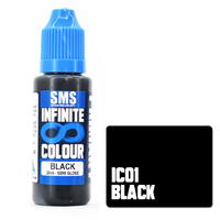 Scale Modellers Supply Infinite Colour Black 20ml Paint