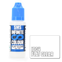 Scale Modellers Supply Infinite Colour Flat Clear 20ml Paint
