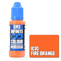 Scale Modellers Supply Infinite Colour Fire Orange 20ml Paint