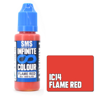 Scale Modellers Supply Infinite Colour Flame Red 20ml Paint