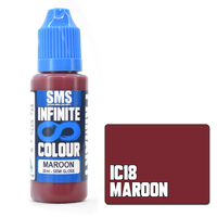 Scale Modellers Supply Infinite Colour Maroon 20ml Paint