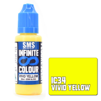 Scale Modellers Supply Infinite Colour Vivid Yellow 20ml Paint