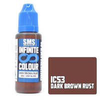 Scale Modellers Supply Infinite Colour Dark Brown Rust 20ml