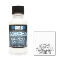 Scale Modellers Supply Mecha Colour Armour White 30ml