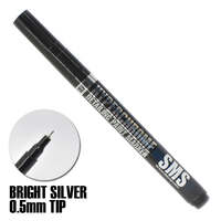 Scale Modellers Supply Hyperchrome Marker (Bright Silver) 0.5mm