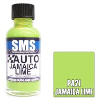Scale Modellers Supply Auto Colour Jamaica Lime 30mL Lacquer Paint