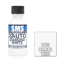 Scale Modeller Supply Auto Colour Diamond White Gloss 30mL Acrylic Lacquer Paint