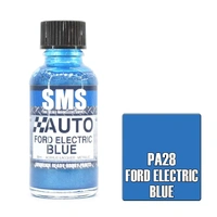 Scale Modellers Supply Auto Colour Ford Electric Blue Metallic 30mL Acrylic Lacquer Paint