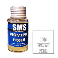 Scale Modellers Supply Pigment Fixer 30ml PF01 Lacquer Paint