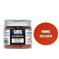Scale Modellers Supply Pigment Red Earth 50ml PIGM03