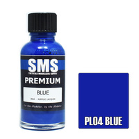 Scale Modellers Supply Premium Blue 30ml PL04 Lacquer Paint