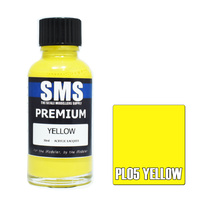 Scale Modellers Supply Premium Yellow 30ml PL05 Lacquer Paint