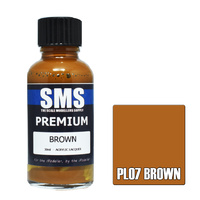 Scale Modellers Supply Premium Brown 30ml PL07 Lacquer Paint