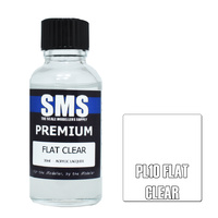 Scale Modellers Supply Premium Flat Clear 30ml PL10 Lacquer Paint