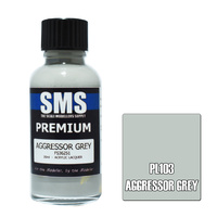 Scale Modellers Supply Premium Aggressor Grey 30ml PL103 Lacquer Paint