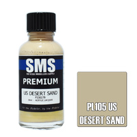 Scale Modellers Supply Premium US Desert Sand 30ml PL105 Lacquer Paint