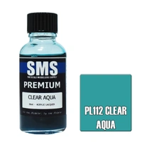 Scale Modellers Supply Premium Clear Aqua 30ml PL112 Lacquer Paint