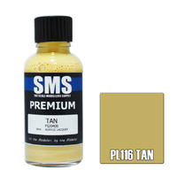 Scale Modellers Supply Premium Tan 30ml PL116 Lacquer Paint