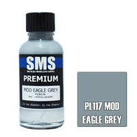 Scale Modellers Supply Premium Mod Eagle Grey 30ml PL117 Lacquer Paint