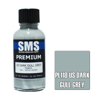Scale Modellers Supply Premium Us Dark Gull Grey 30ml PL118 Lacquer Paint