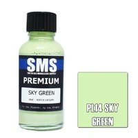 Scale Modellers Supply Premium Sky Green 30ml PL14 Lacquer Paint
