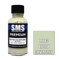 Scale Modellers Supply Premium British Silver Grey 30ml PL143 Lacquer Paint