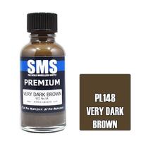 Scale Modellers Supply Premium Very Dark Brown SCC No.1 30ml Lacquer Paint