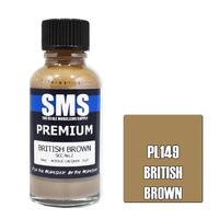 Scale Modellers Supply Premium British Brown SCC No.2 30ml Lacquer Paint