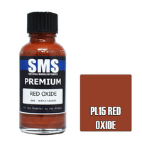 Scale Modellers Supply Premium Red Oxide 30ml PL15 Lacquer Paint
