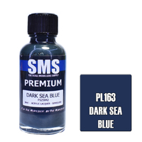 Scale Modellers Supply Premium Dark Sea Blue 30ml PL163 Lacquer Paint