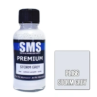 Scale Modellers Supply Premium Storm Grey 30ml PL166 Lacquer Paint