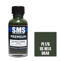 Scale Modellers Suply Premium Acrylic Lacquer US Helo Brab 30ml