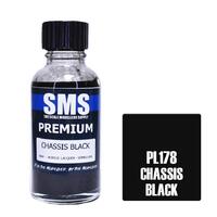 Scale Modellers Suply Premium Acrylic Lacquer Chassis Black 30ml